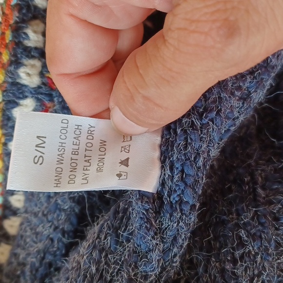 Adora Southwest Cardigan S/M, 20" PTP, 33" L - Picture 7 of 7